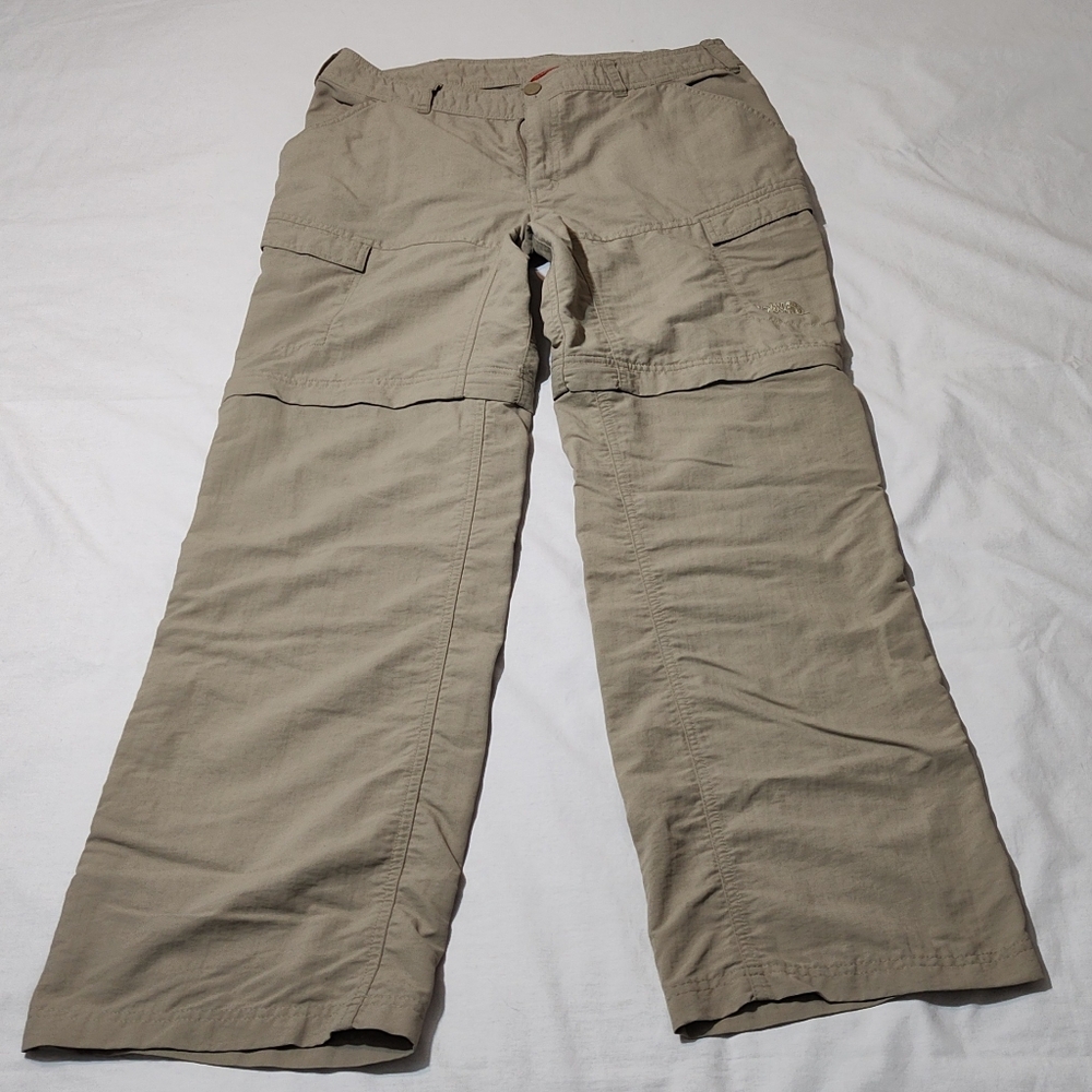 Men's Tan Cargo PantThe North Face Zip Off Convertible Pants/ Shorts